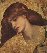 Dante Gabriel Rossetti Sancta Lilias oil painting on canvas